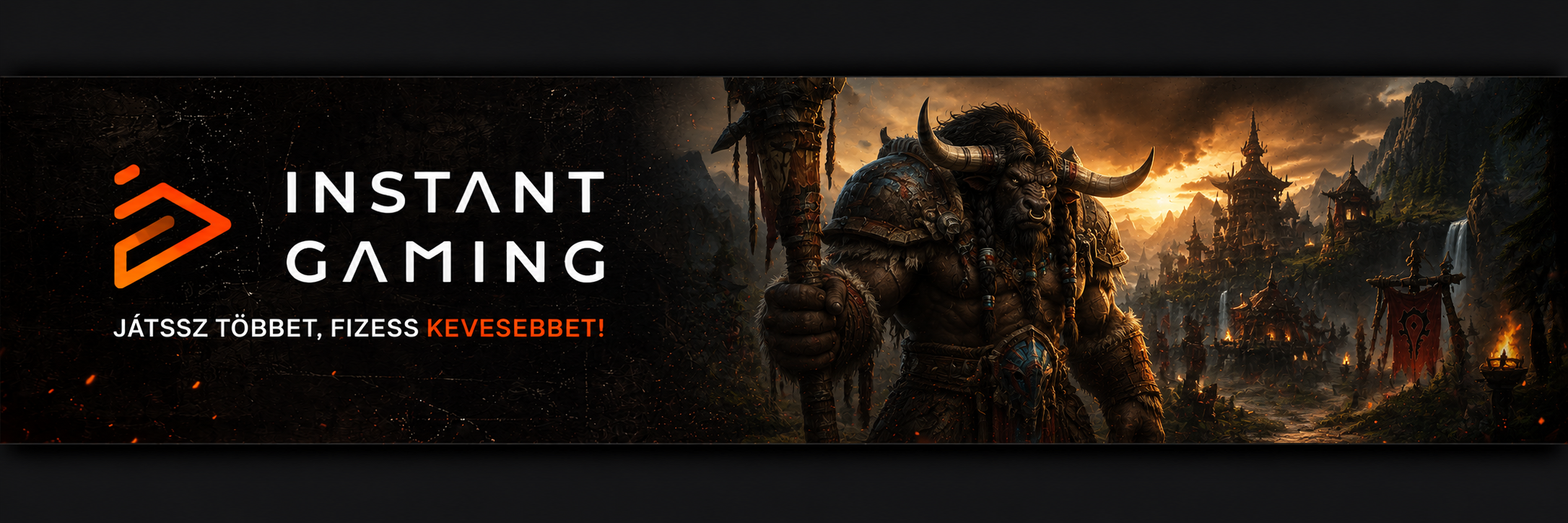 Instant Gaming - Játssz többet, fizess kevesebbet!